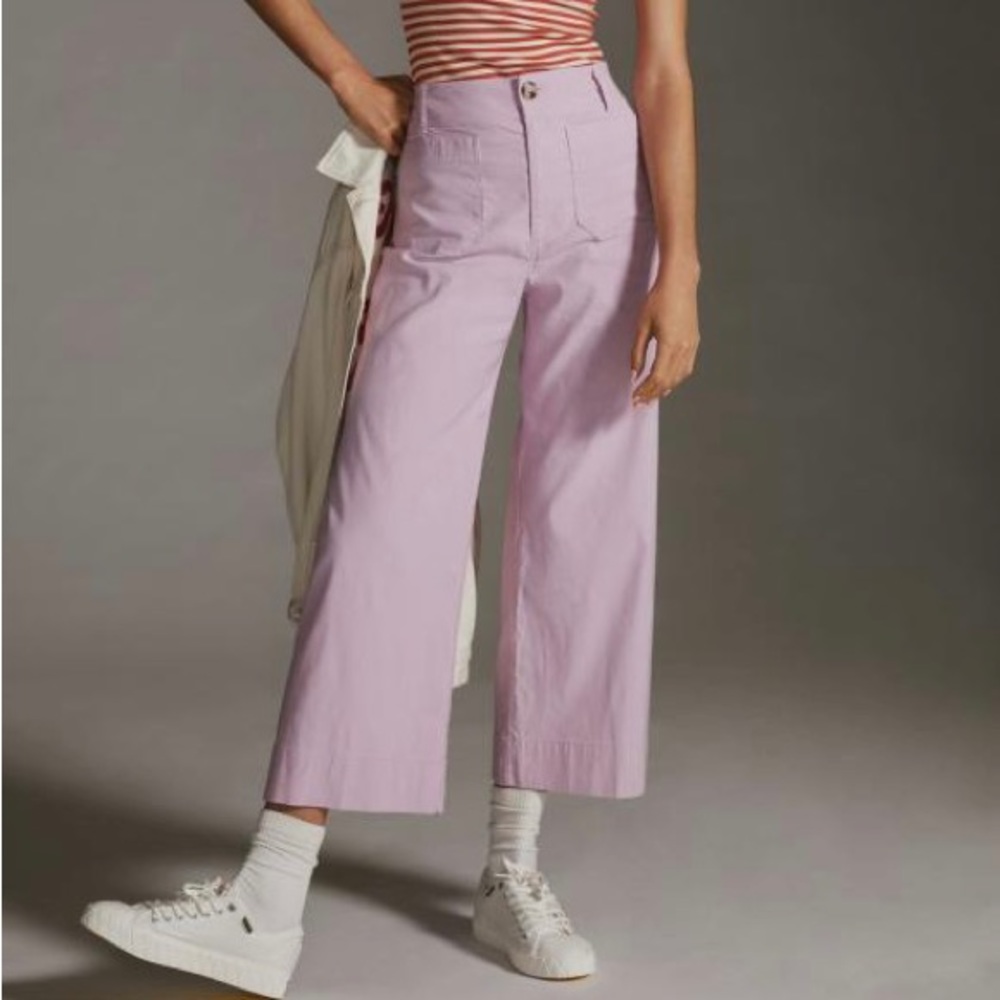 Anthropologie The Colette Wide-Leg Pants by Maeve